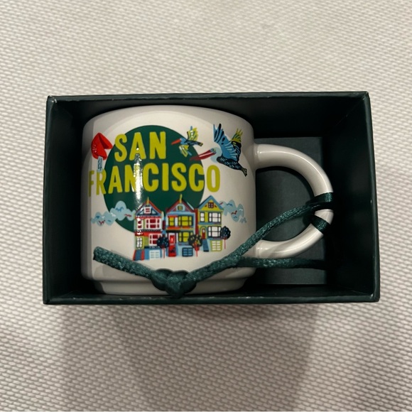 Starbucks San Francisco Discovery Series Ornament 2oz - Picture 1 of 2